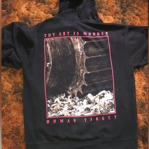 Thy art is murder HUMAN TARGET metal hoodie